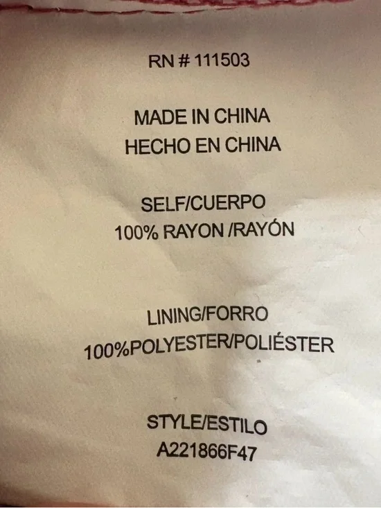 Lg Pink Floral Maxi Dress Sweetheart Neckline High Low Hem Coquette Easter - Picture 12 of 13